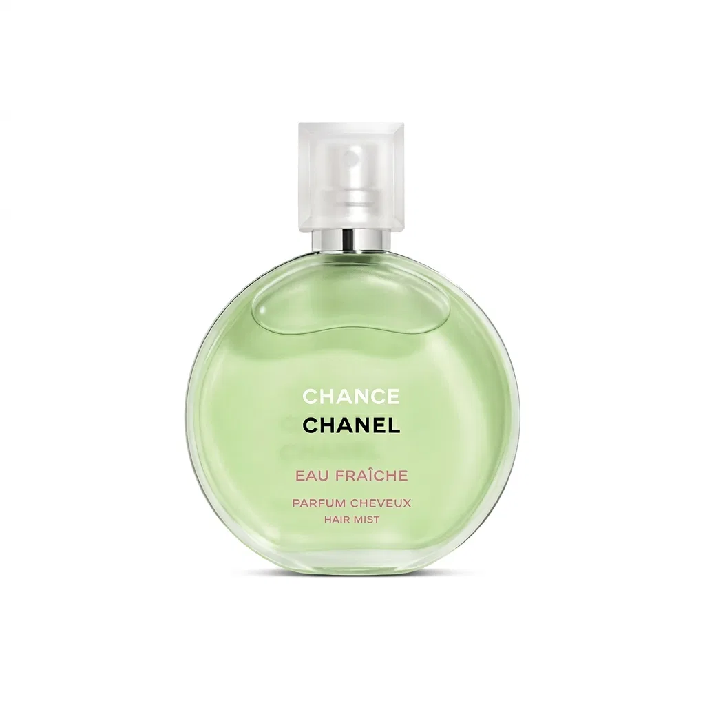 Женский спрей для волос с ароматом Green Encounter, 35 мл, CHANEL, Черный — фото 4