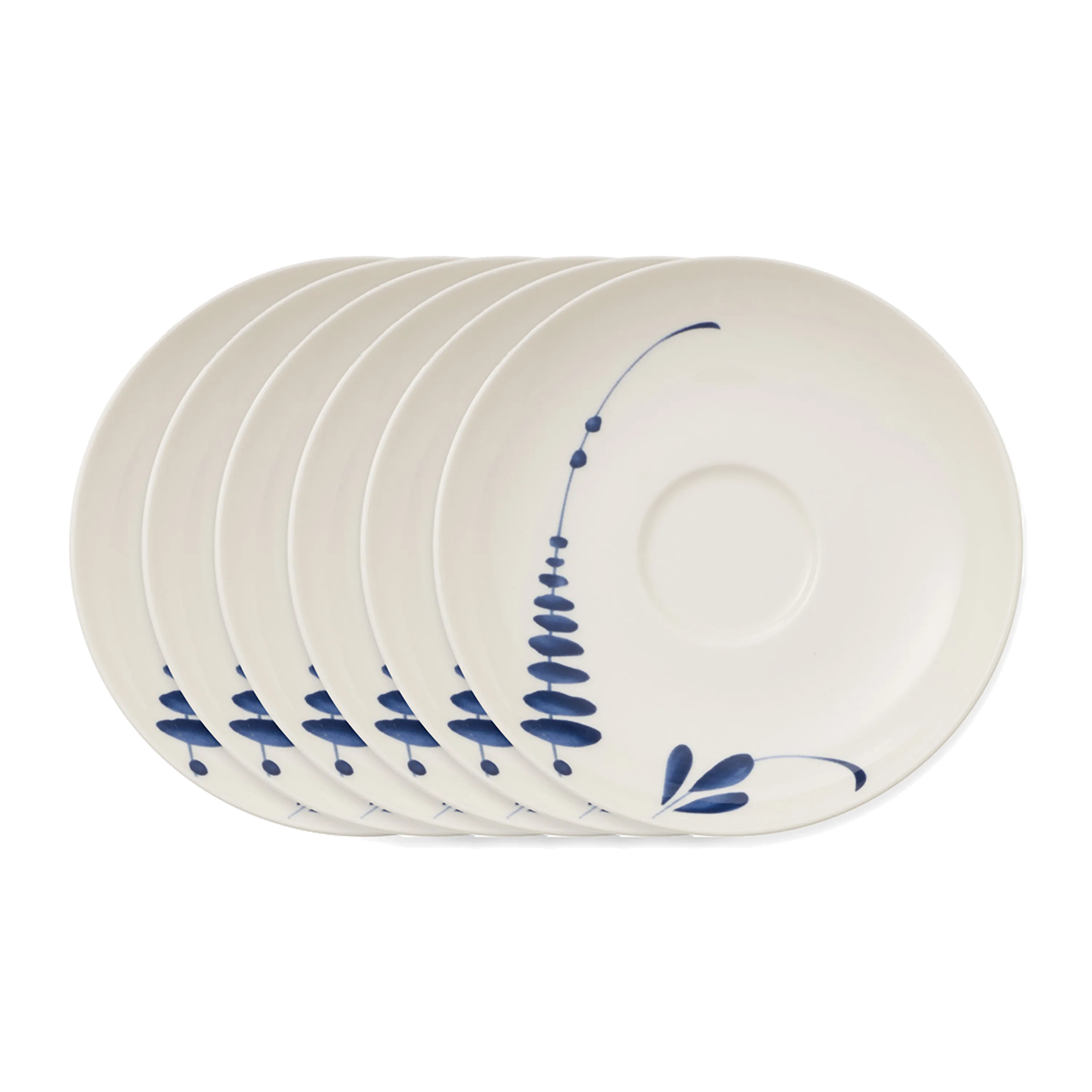 

Кофейное блюдце Vieux Luxembourg Villeroy & Boch, сине-белый