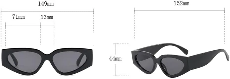 

Солнцезащитные очки UV400 - "Кошачий глаз" в стиле панк, желейные, для женщин и мужчин, для бега и занятий спортом на открытом воздухе generic, Leopard-black