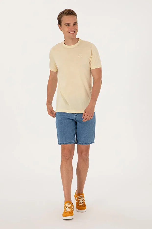 Мужские шорты джинсовые U.S. Polo Assn., Blue — фото 3