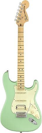 

Fender American Performer Stratocaster HSS Maple Neck Surf Green с сумкой