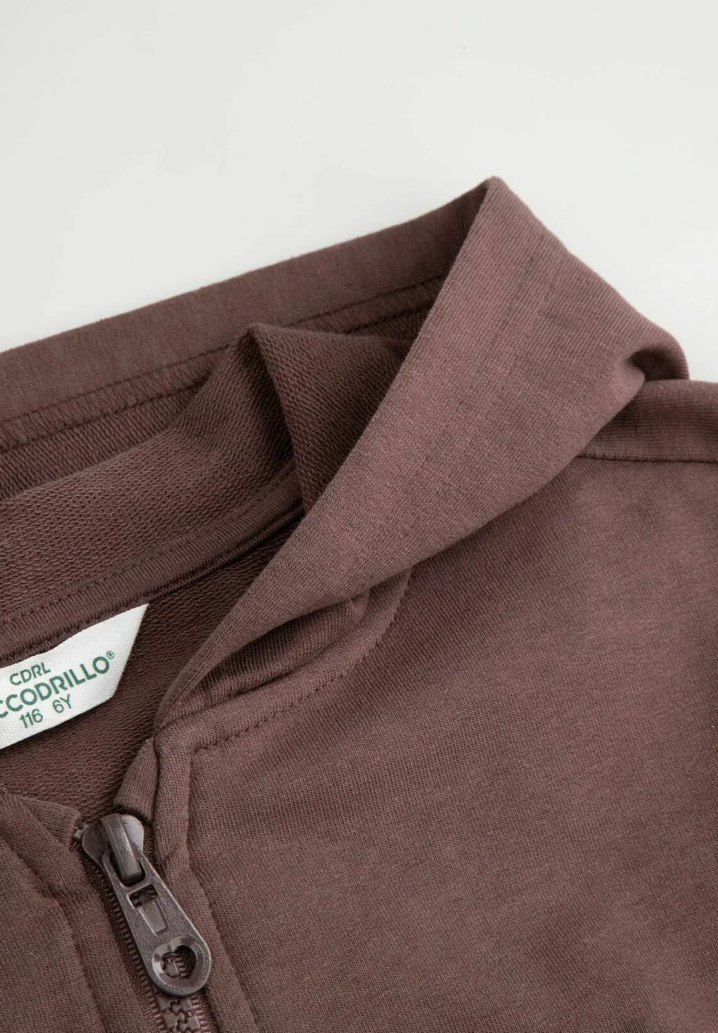 Kapuzensweatjacke - толстовка на молнии Coccodrillo, Brown — фото 3