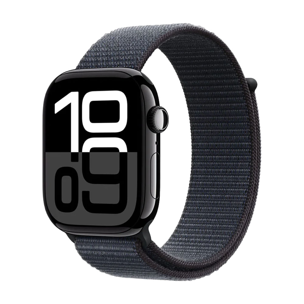 

Умные часы Apple Watch Series 10 (GPS), 42мм, Jet Black Aluminum Case/Deep Ink Loop Sports Strap, Темно-синий, Умные часы Apple Watch Series 10 (GPS), 42мм, Jet Black Aluminum Case/Deep Ink Loop Sports Strap