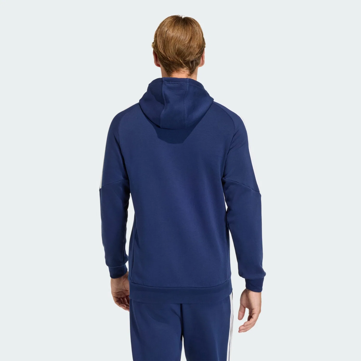 Толстовка на молнии Adidas Performance Athletic Tiro26 League темно-синего цвета — фото 3