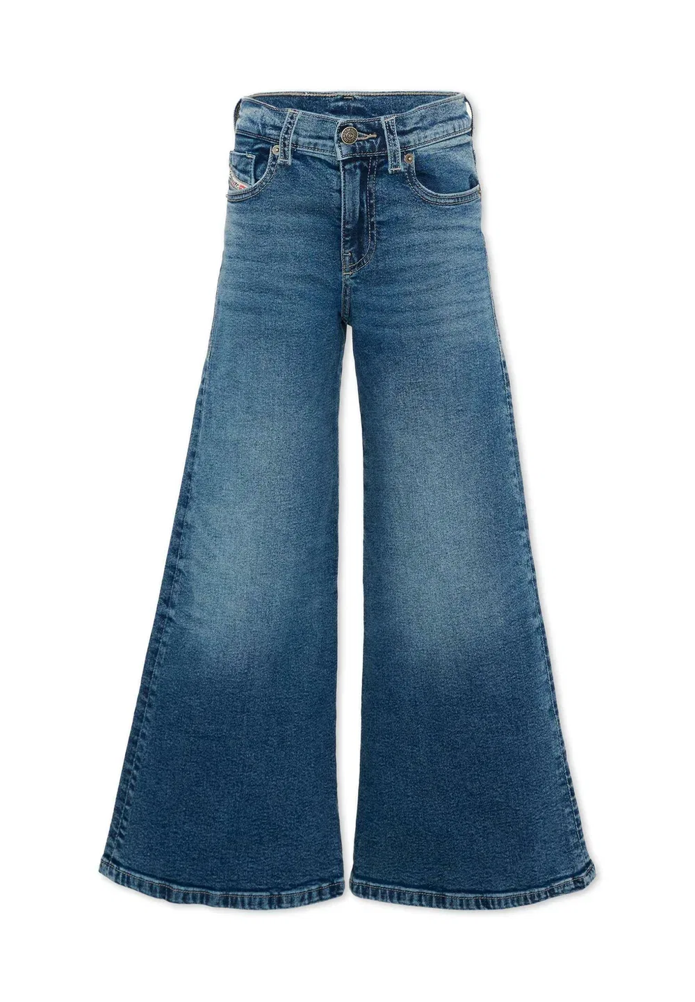 Джинсы - расклешенные джинсы Diesel, Denim
