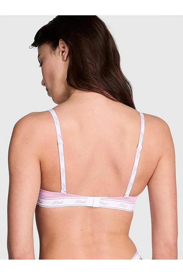Женский бюстгальтер без косточек Wear Everywhere Wirefree Push-Up Bra Victoria'S Secret, Pale Pink — фото 2