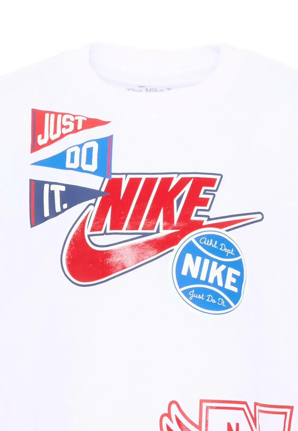 Футболка - футболка с принтом Nike Sportswear, White — фото 3