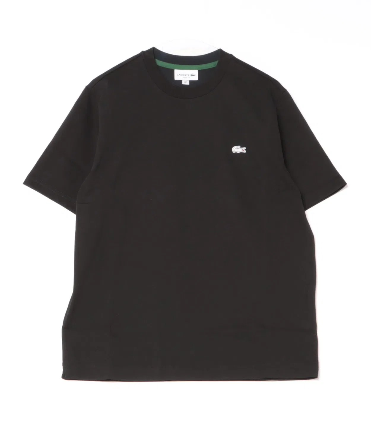 Мужская футболка с коротким рукавом хлопковая LACOSTE, Black