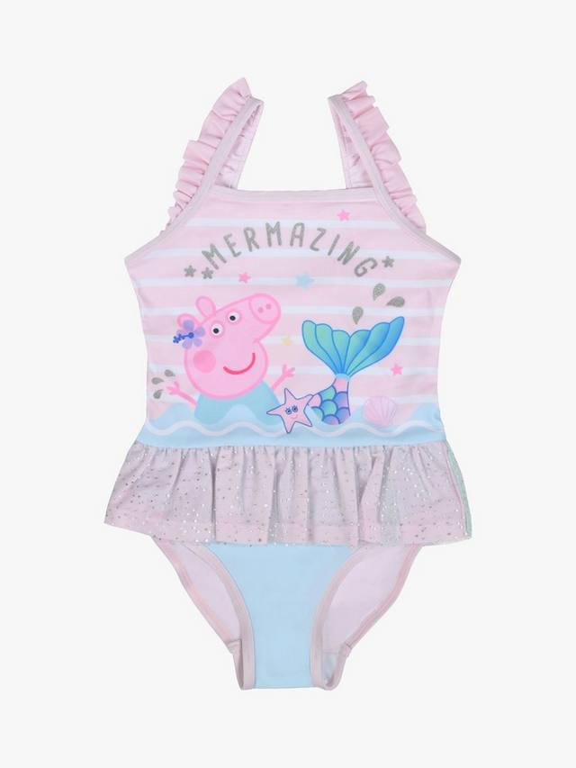 

Детский купальник свинки пеппы Brand Threads, розовый/разноцветный