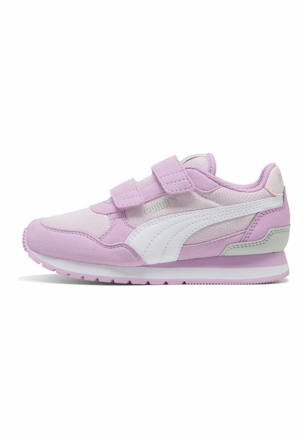 Кроссовки St Runner V4 Mesh унисекс - кроссовки Puma, Powder Pink White Créme De Mint Mauve Glow