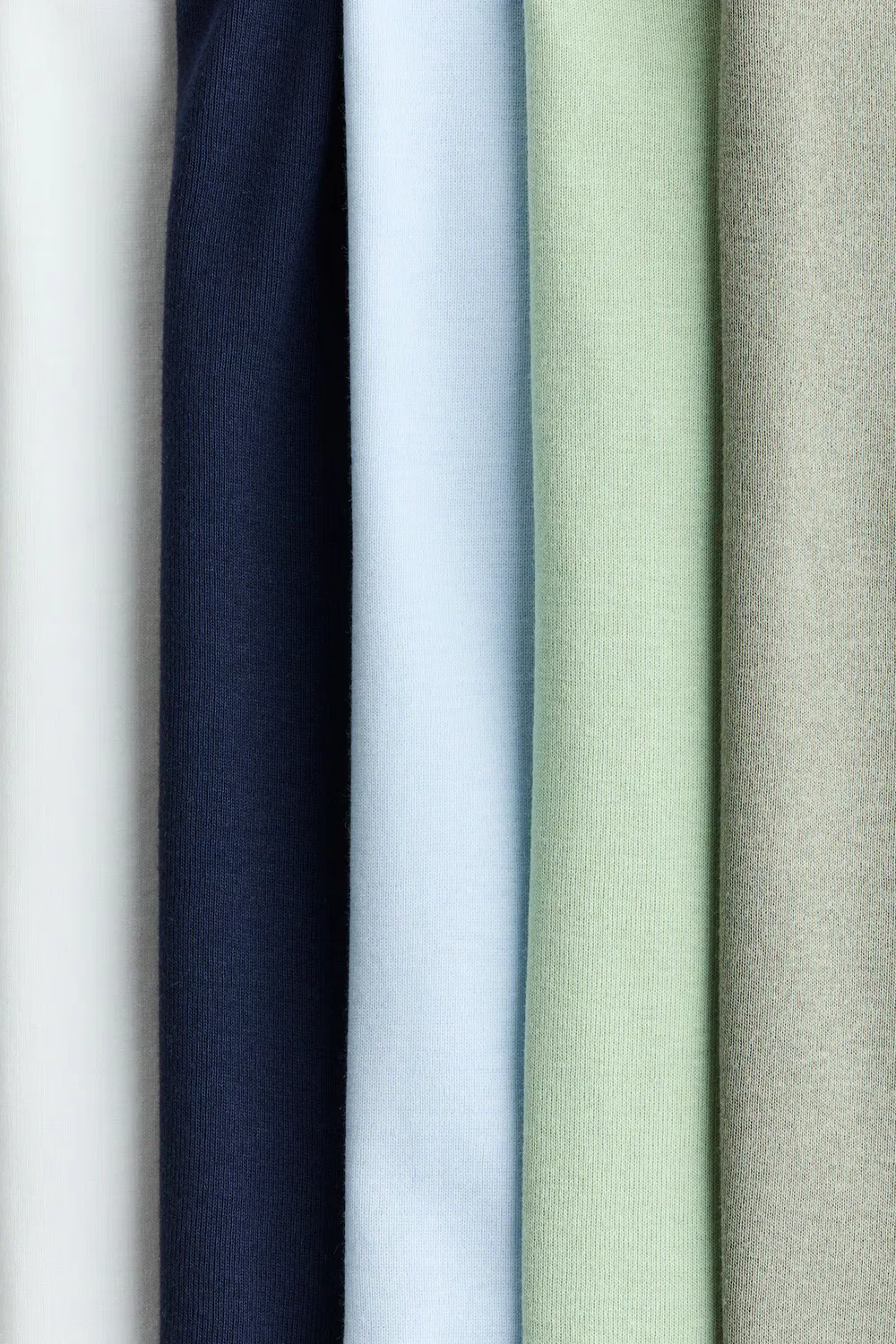 5 хлопковых боди в упаковке H&M, Grün/Blau — фото 2