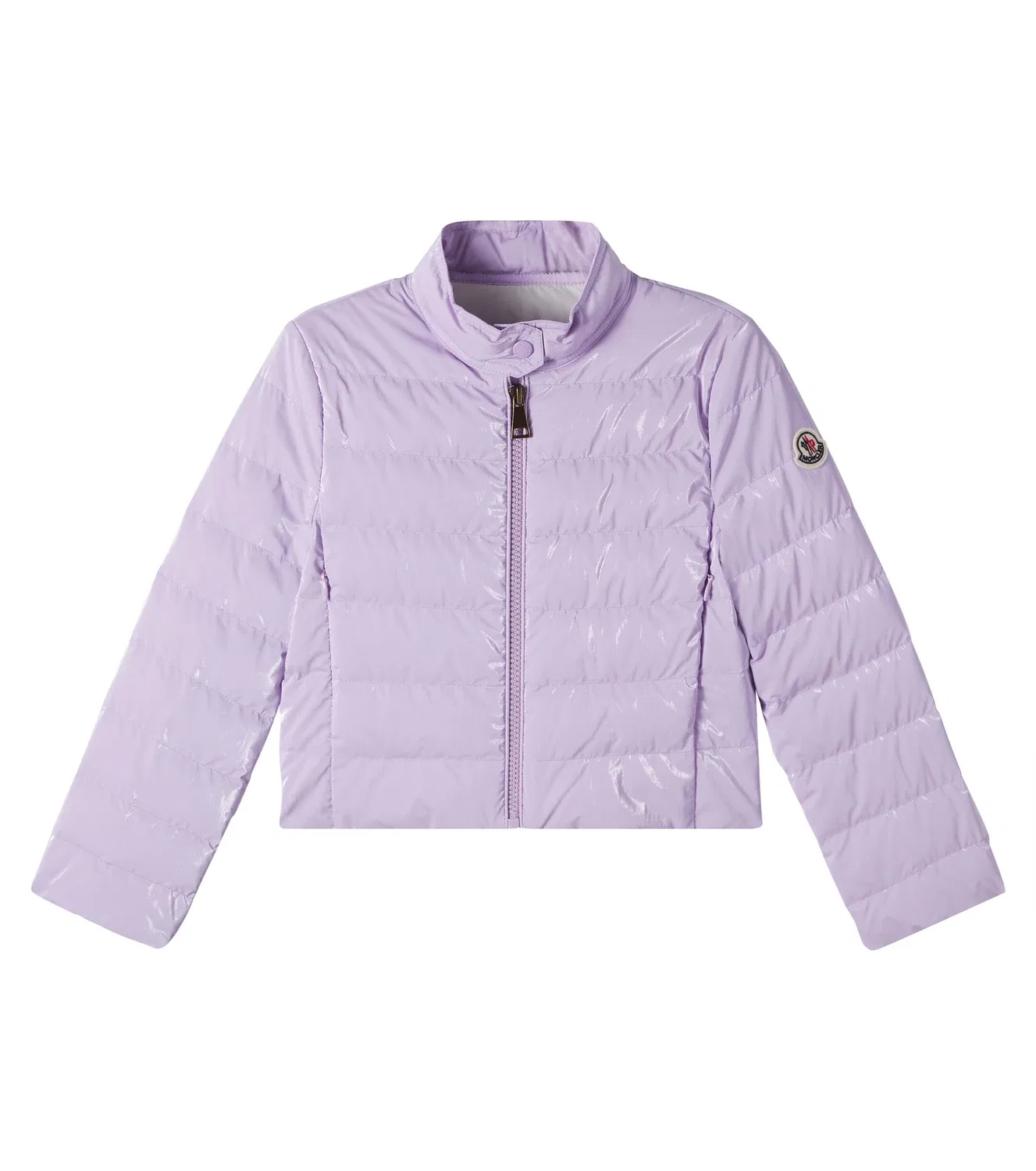 Пуховик Chemile Moncler Enfant, фиолетовый