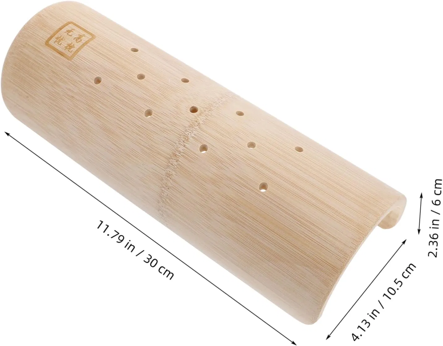 U-образная подушка для шеи из бамбука, ERINGOGO, 30x10.5x6 см — фото 2