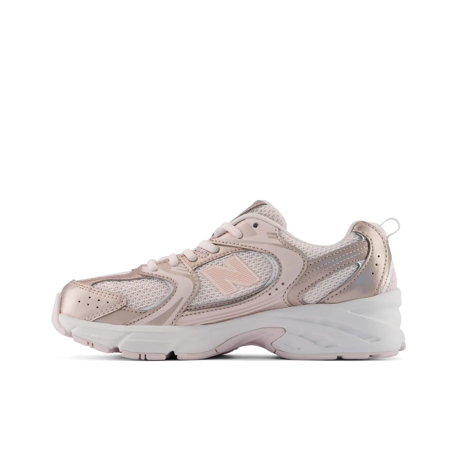 Детские кроссовки с шнуровкой 530 Lace New Balance, Shell Pink With Pink Salt — фото 3