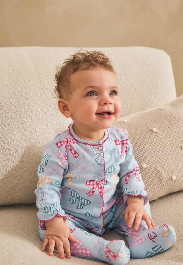 Комплект боди с принтом Regular fit Next blue, pink, синий/розовый — фото 2