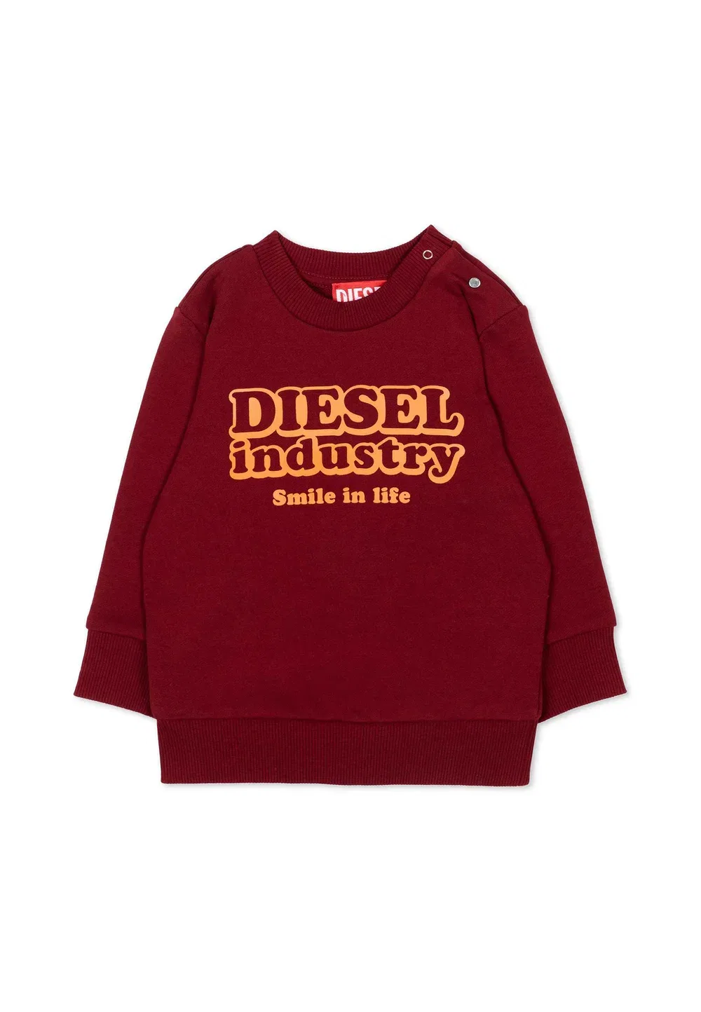 Толстовка Felpa унисекс Diesel, Bordeaux
