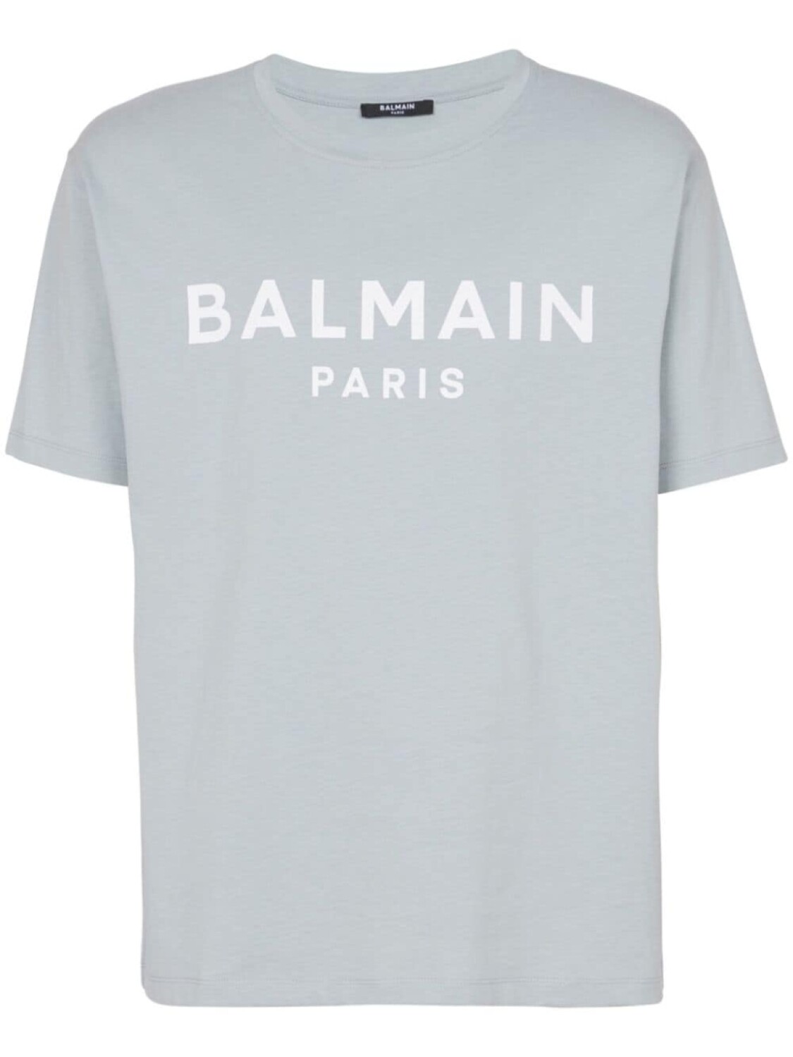 

Balmain футболка из хлопка с логотипом, серый