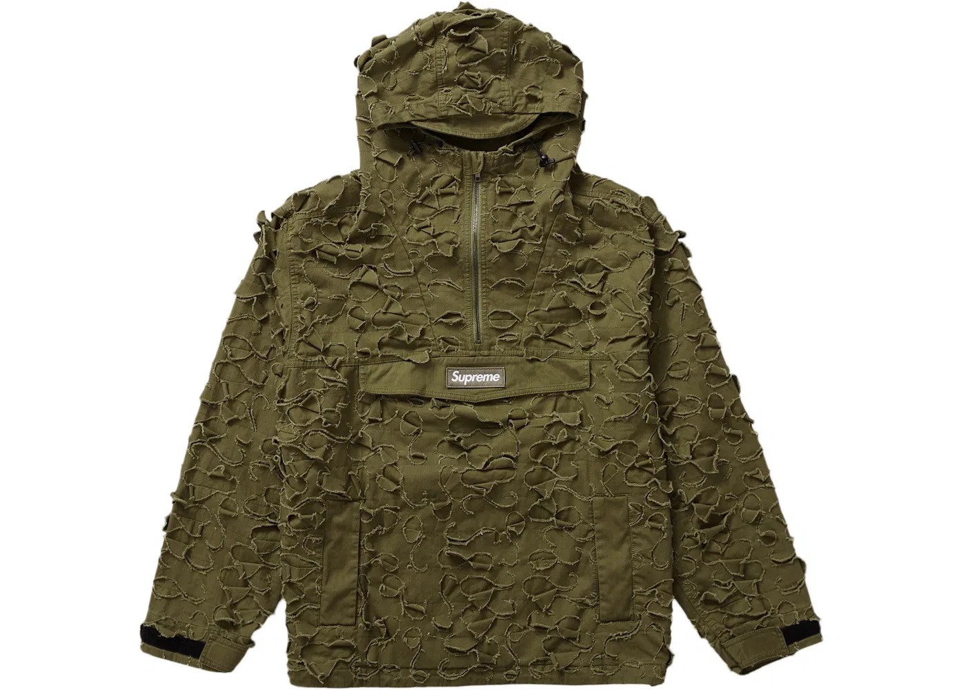 Мужская куртка-анорак с принтом Supreme, FW22 Light Olive