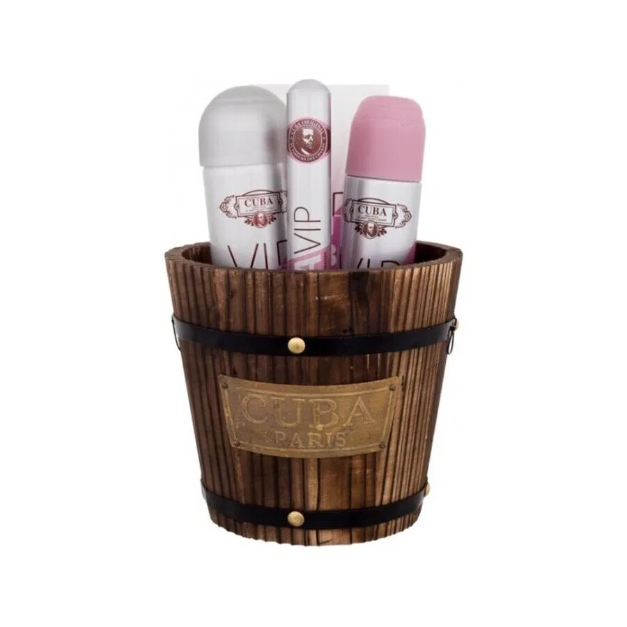 Парфюмерный набор Cuba Vip Gift Set, 100 мл, 35 мл, 200 мл, 200 мл