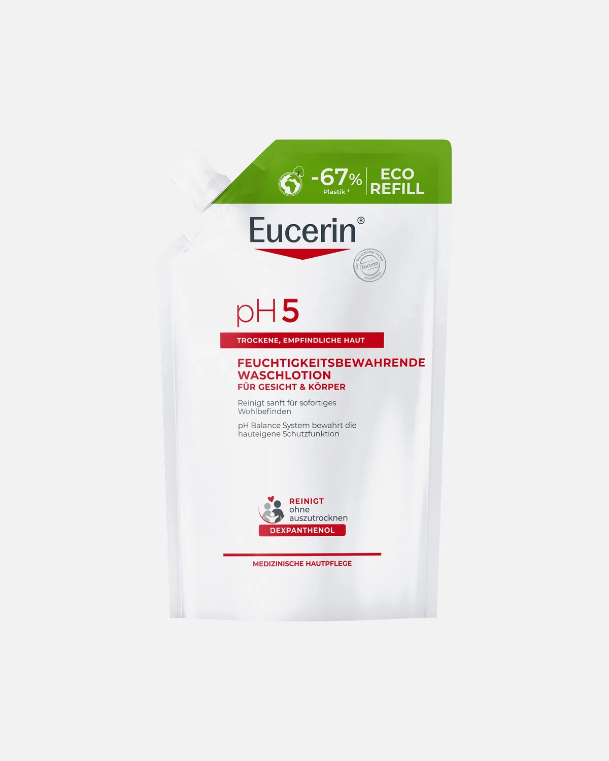 Лосьон для тела с pH 5, увлажняющий лосьон Eucerin, 2 X 400 Ml