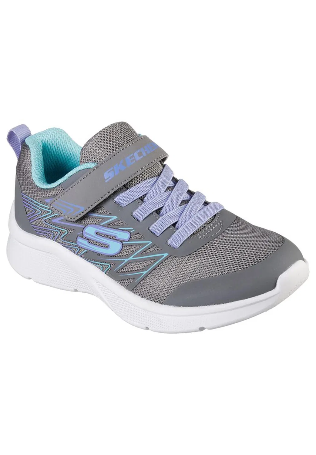 Детские кроссовки с принтом Microspec Bold Delight Skechers, Grau