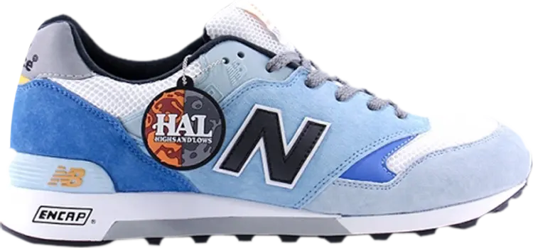 

Кроссовки New Balance Highs and Lows x 577 'Day and Night', синий