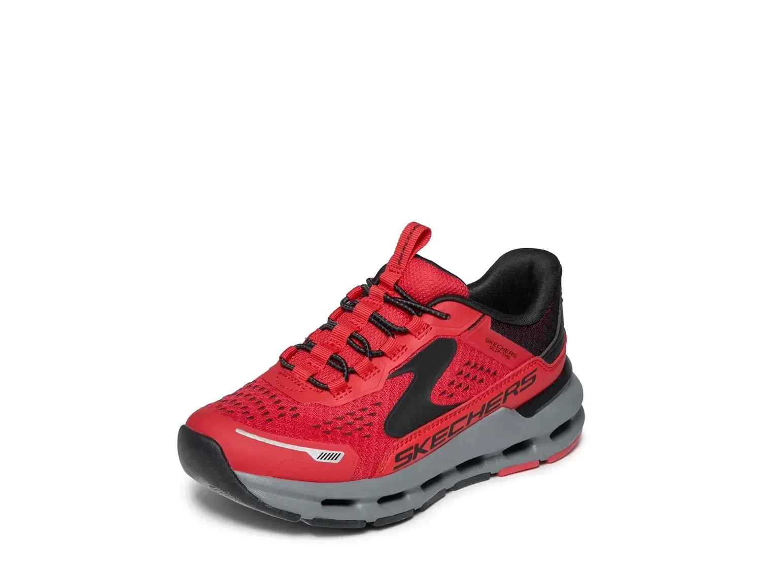 Слипоны Glide-Step Plus Vista-Lane Skechers, красный/черный — фото 2