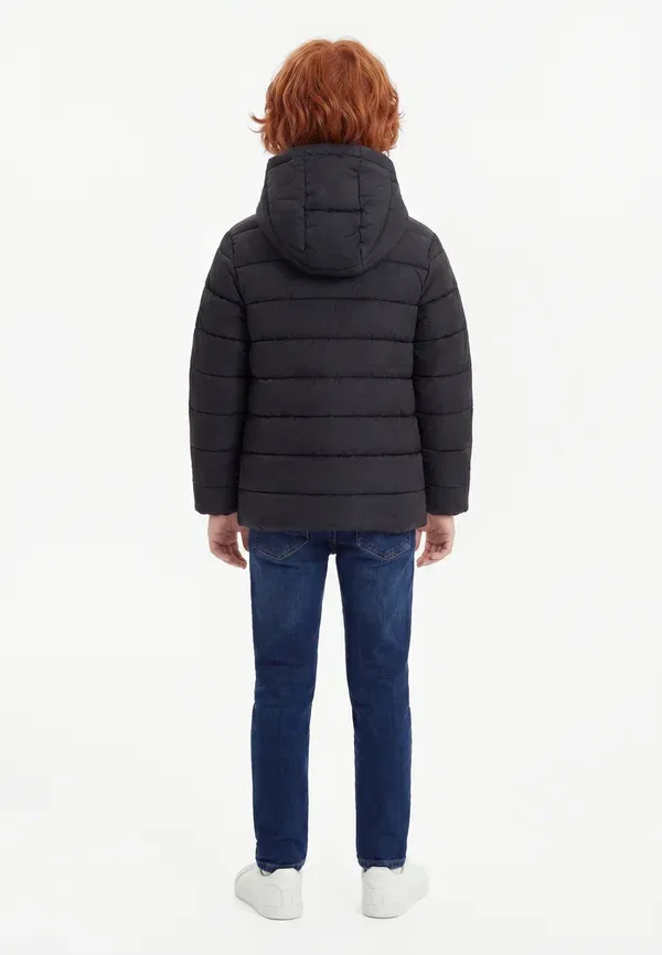 Пуховая куртка - зимняя куртка Boss Kidswear, черный — фото 2