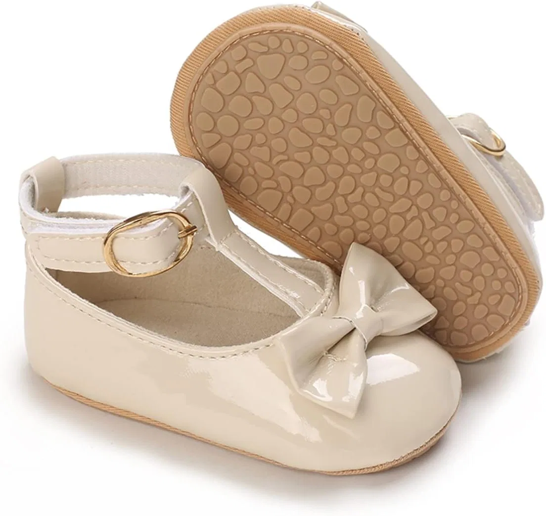 Детские туфли Мэри Джейн для девочек LAFEGEN, Beige
