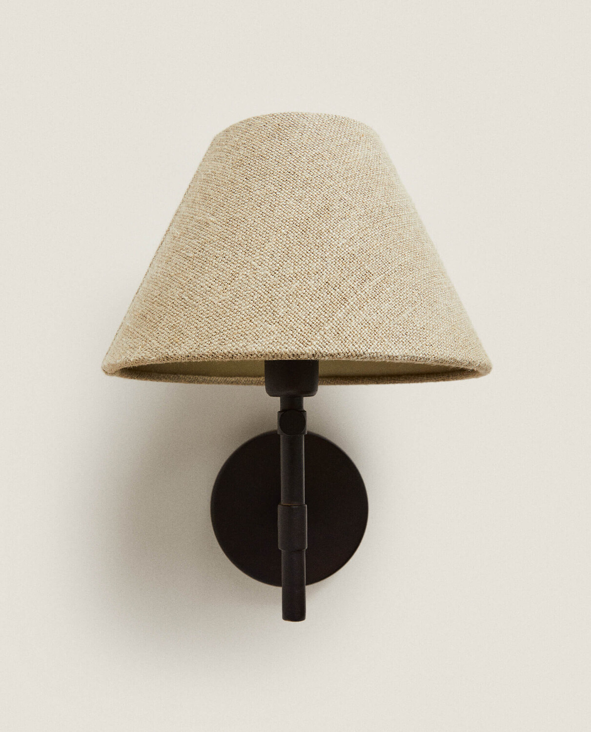 

Бра Zara Home Linen Lampshade, светло-бежевый