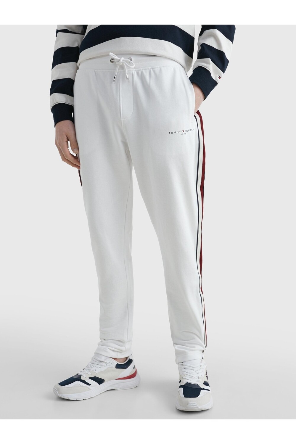 

Спортивные брюки Tommy Hilfiger, белый (размер М)