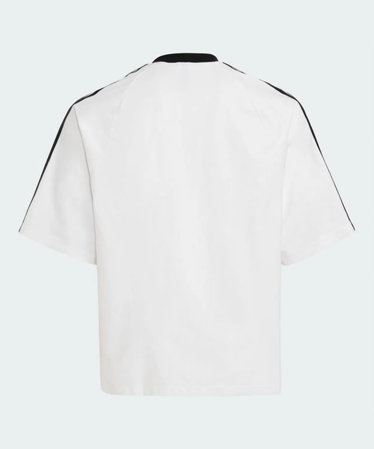 Мужская футболка оверсайз с принтом Cool Feeling Oversize Fit Three Stripes Adidas, Белый — фото 2