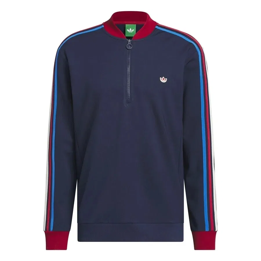 Спортивный свитшот с четверть-молнией F 3 Str 1/4 Zip adidas, Синий — фото 2