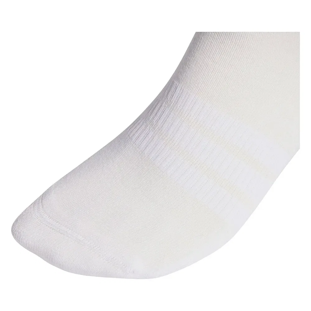 Носки хлопковые Adidas Cushioned crew socks 6 пар, белый — фото 2