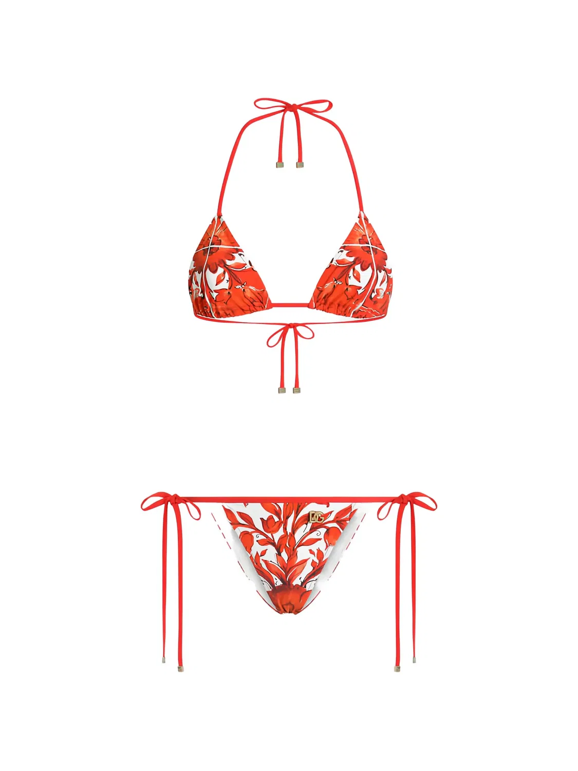 Dolce & Gabbana Купальник-бикини белый