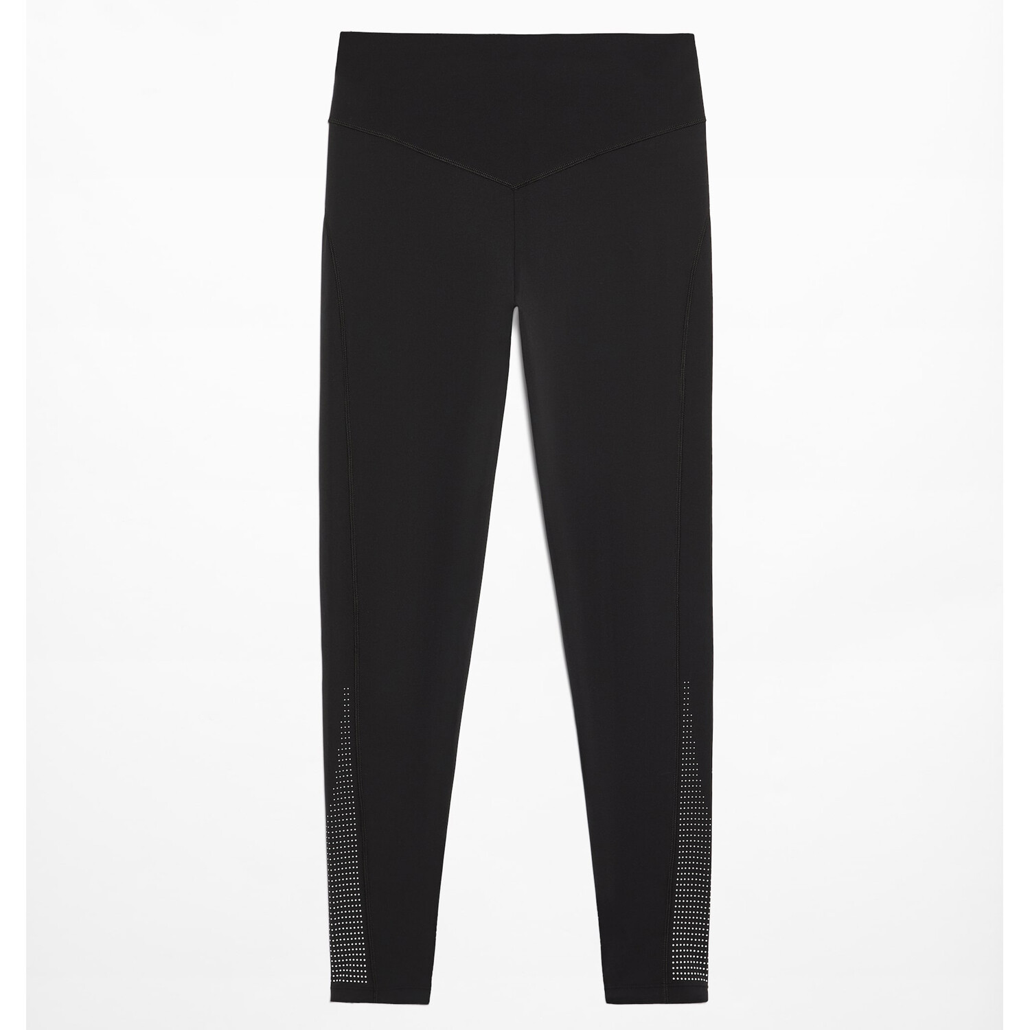 

Леггинсы Oysho Compressive Running High-Rise 65cm Ankle-Length, черный