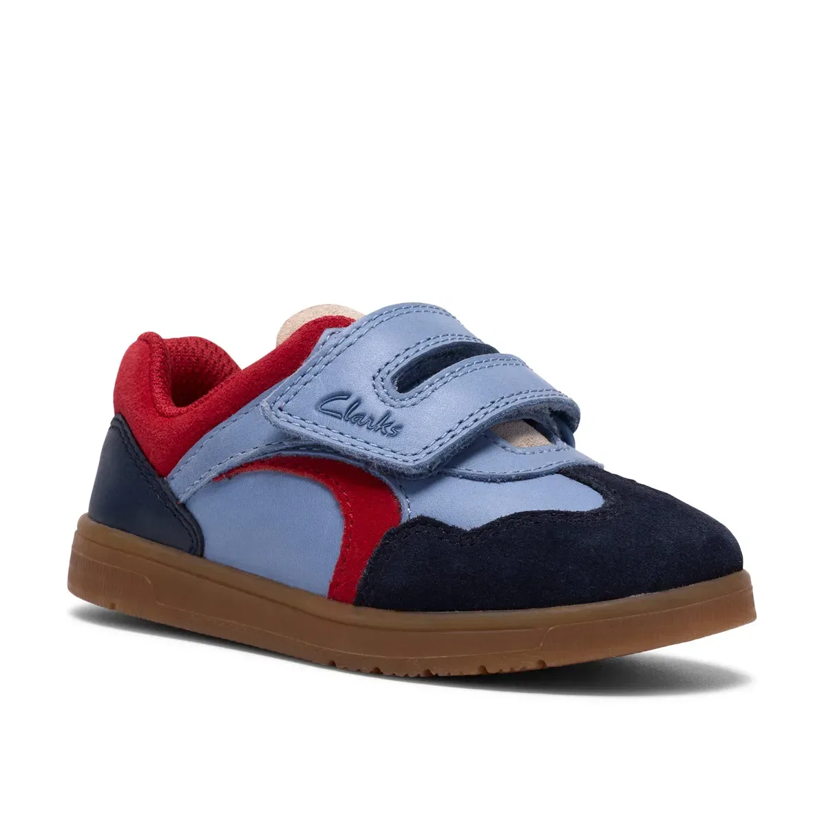Детские кроссовки Disco Vibe T Blue Combination Clarks, Blue — фото 4