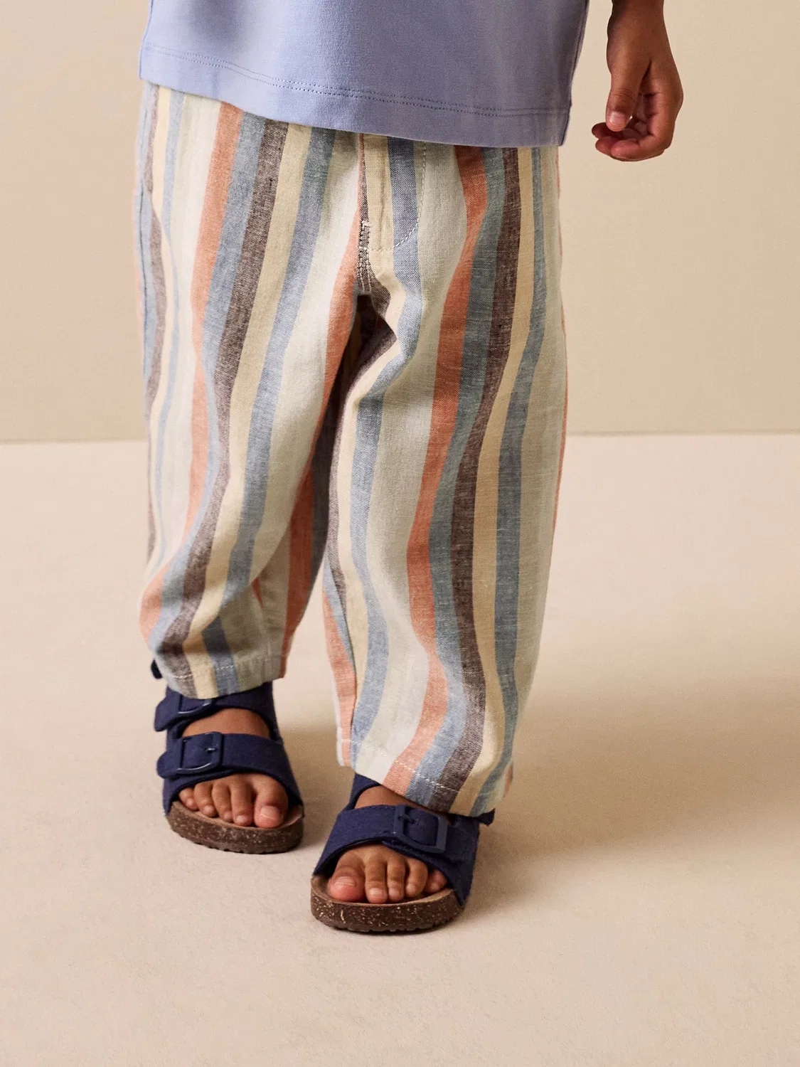Брюки широкие Multi Stripe Next, мульти-полоска