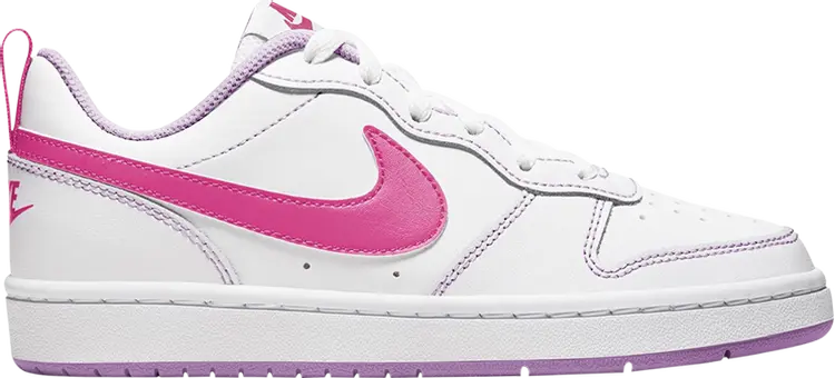 

Кроссовки Nike Court Borough Low 2 GS 'White Hyper Pink', белый