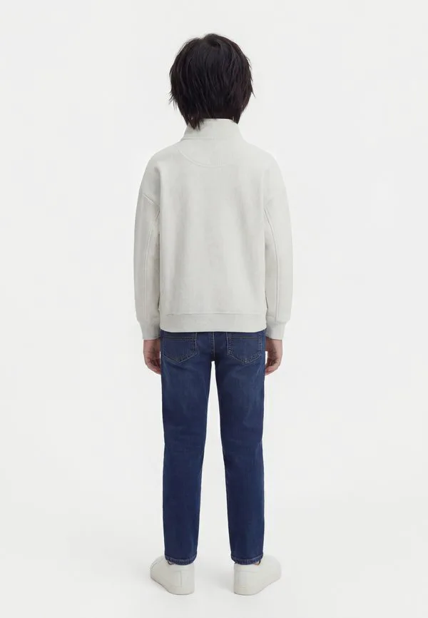 Толстовка с логотипом из махровой ткани на молнии Tommy Hilfiger, Light Grey Heather — фото 2