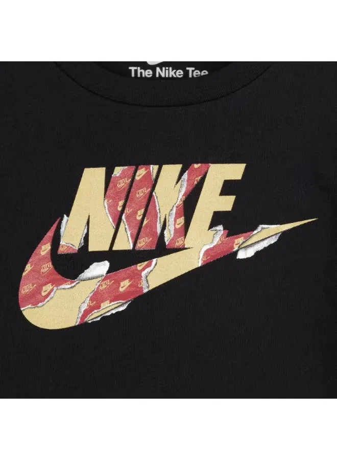 Футболка с коротким рукавом с принтом Futura Nike, черный — фото 3