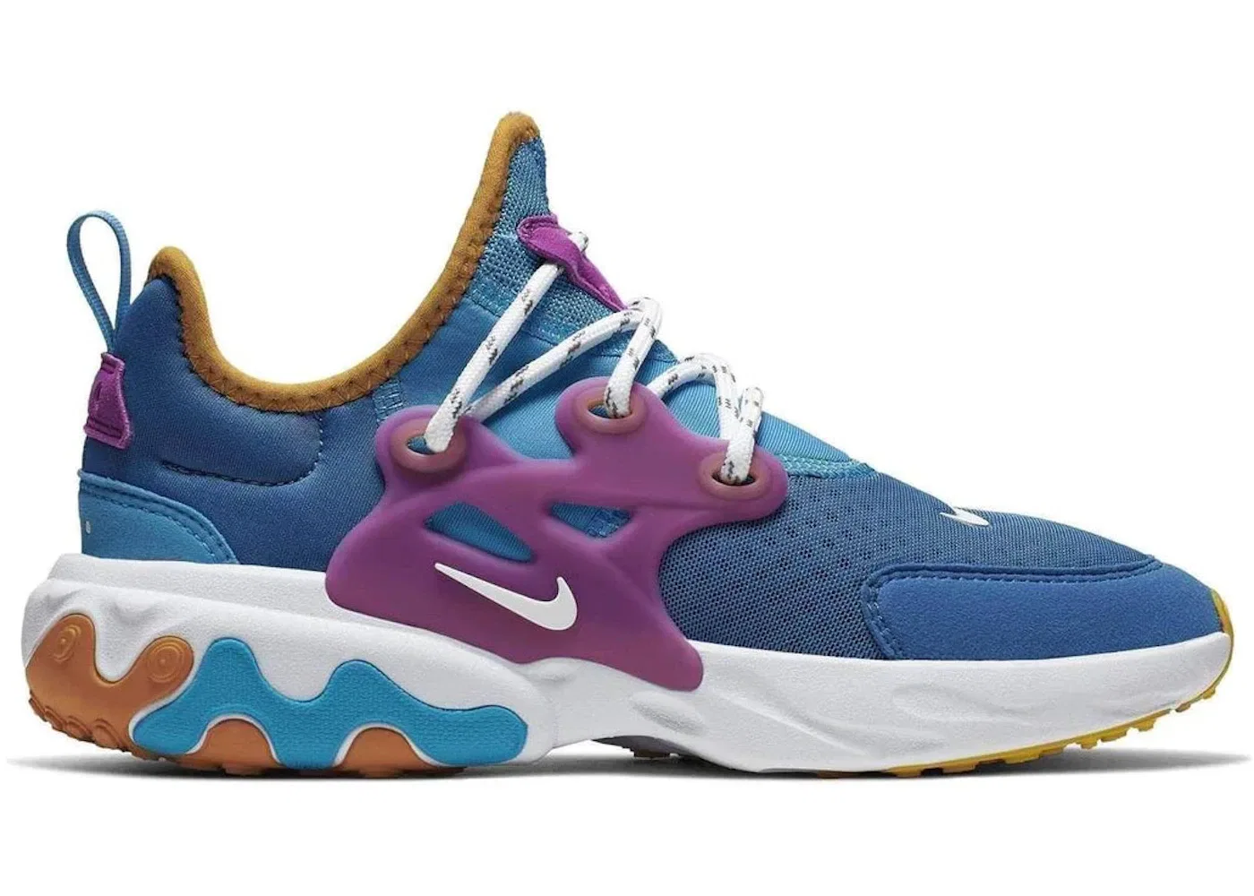 Детские кроссовки Lifestyle Nike React Presto, Mountain Blue/White/Light Current Blue