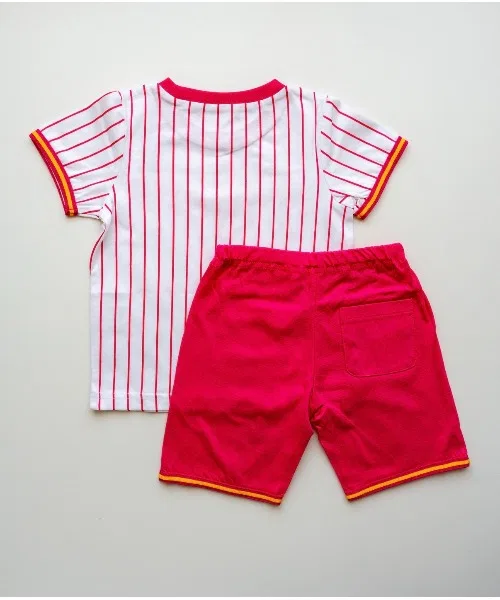Детский комплект из футера с принтом в стиле бейсбольной формы, модель Tigers Uniform, babybaby, Other 2 — фото 3