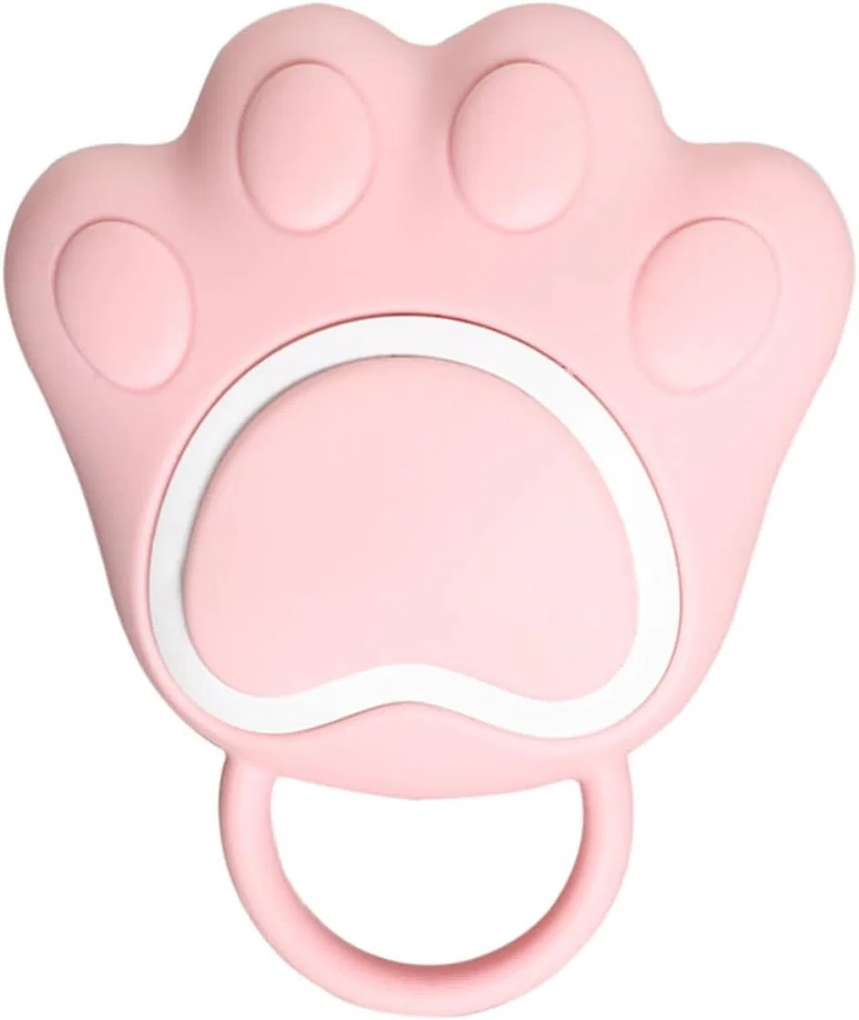 Щетка для тела силиконовая Uonlytech, 1 шт, Rosa