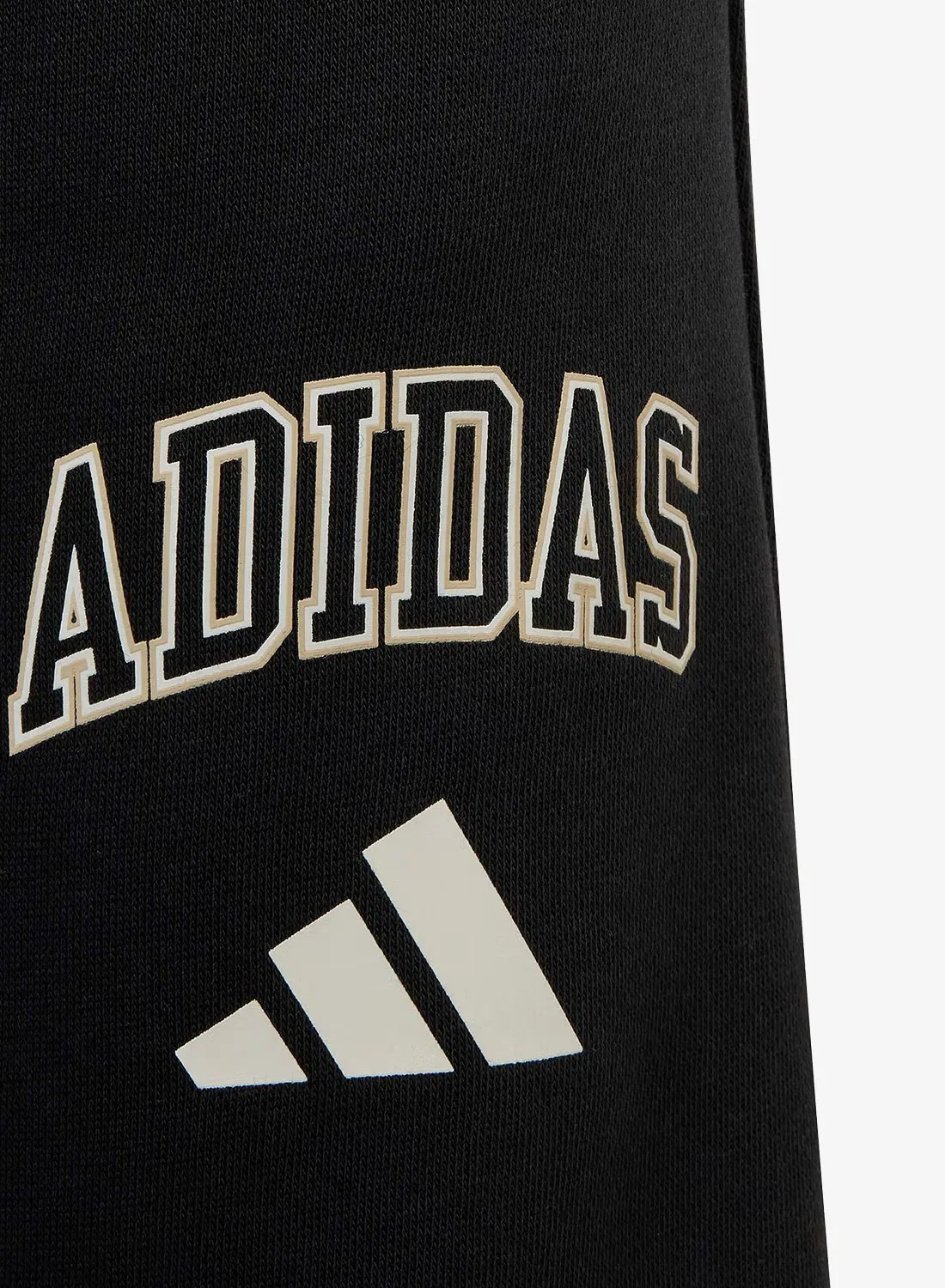 Штаны спортивные с эластичным поясом Seasonals Collegiate Typography Adidas, черный — фото 3