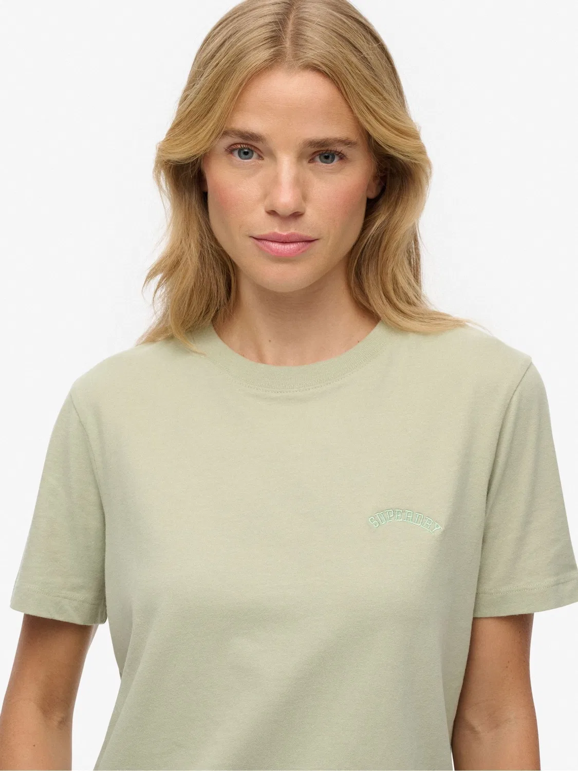 Футболка с вышивкой Superdry, Green — фото 4