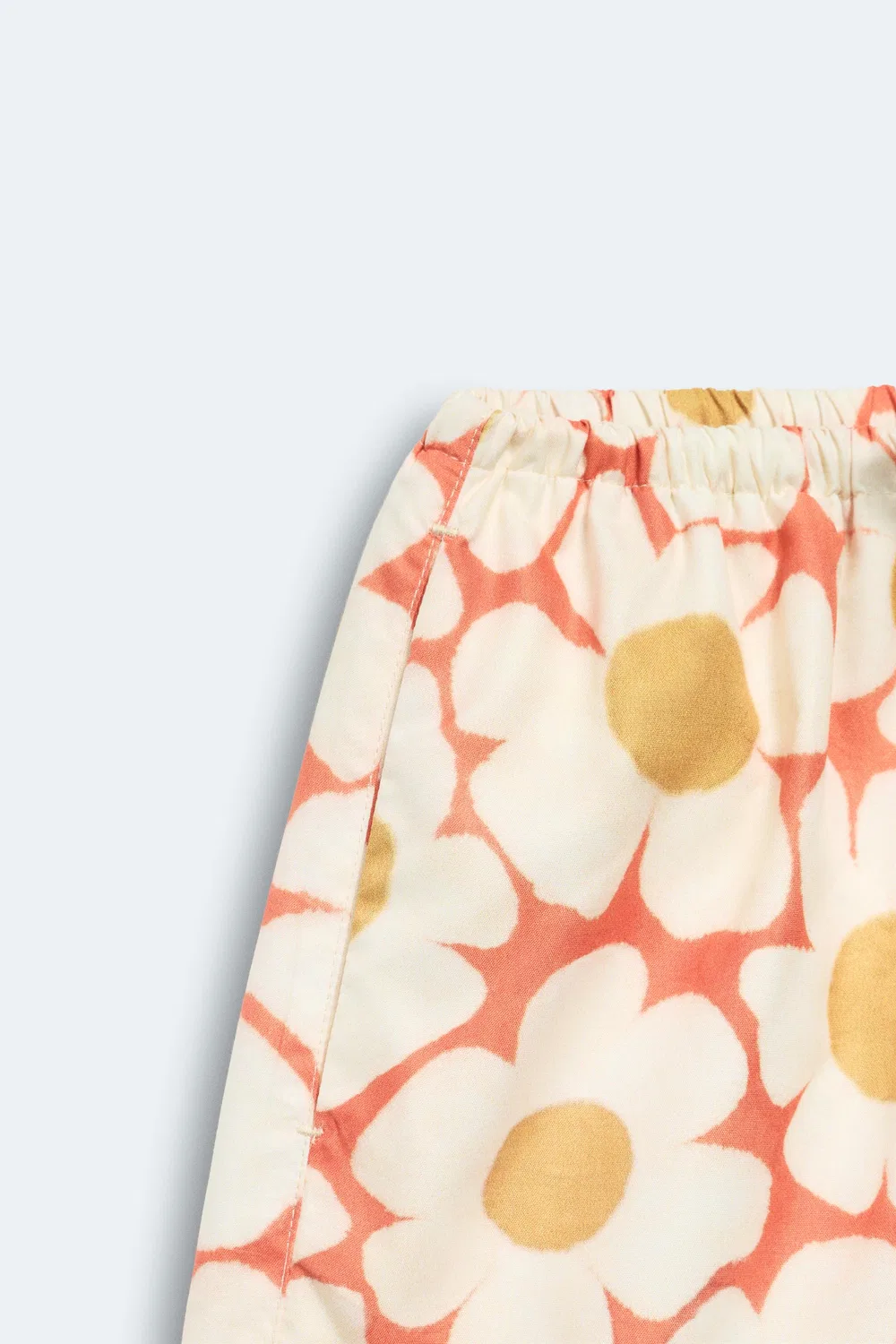 Плавки с цветочным принтом, размер 2-14 лет / Лимитированная серия ZARA, Orange — фото 3