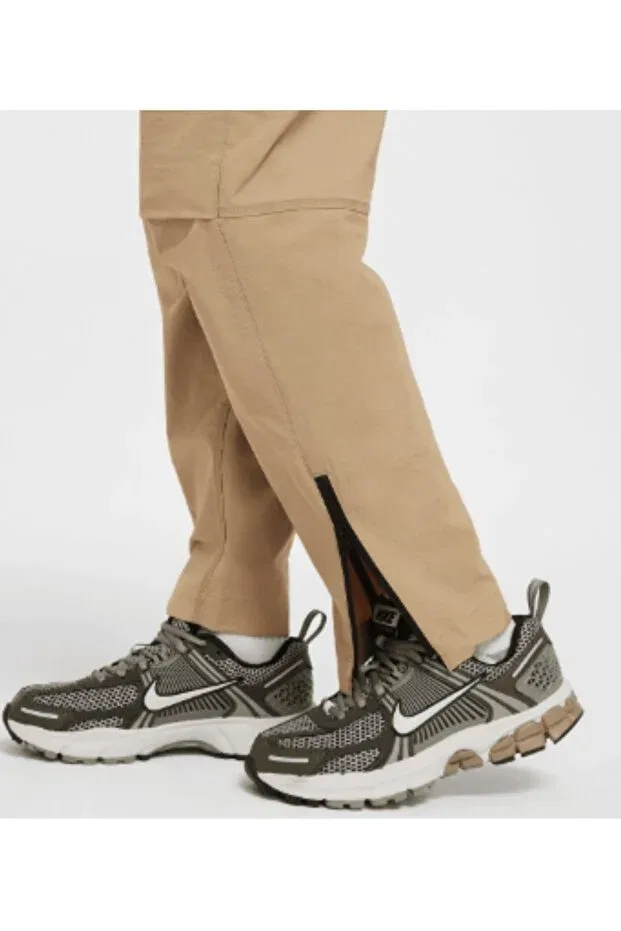 Детские спортивные штаны для девочек с принтом Nike, Beige — фото 3