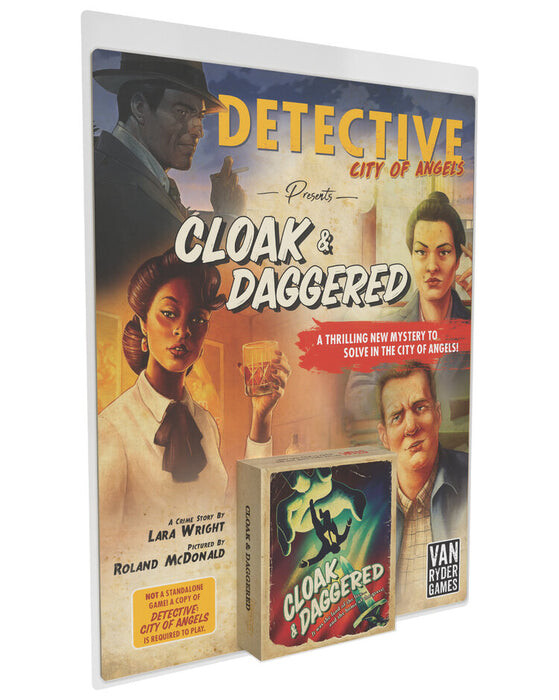 

Настольная игра Van Ryder Games Detective - City of Angels - Cloak and Daggered Expansion