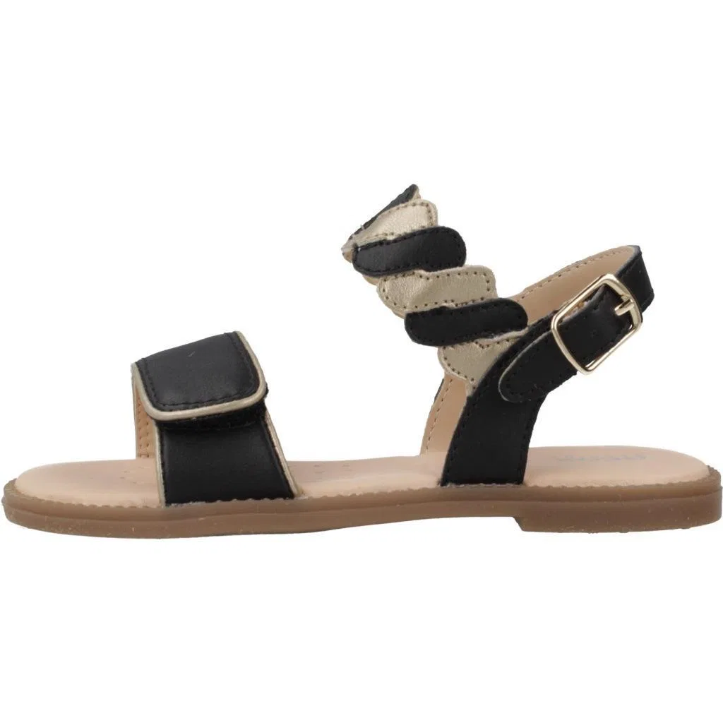 Детские сандалии для девочек J Sandal Karly Girl Geox, Schwarz — фото 2